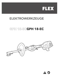 Notice Flex GLT 35 18-EC Coupe-herbe