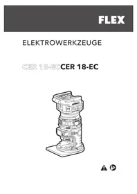 Notice Flex CER 18.0-EC C Fraiseuse