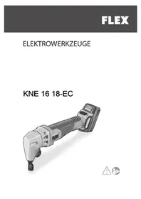 Notice Flex KNE 16 18.0-EC Paire de ciseaux