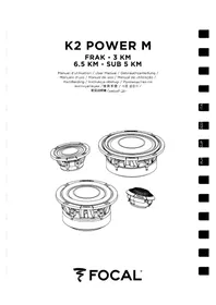 Notice FOCAL 3 KM Haut-parleur