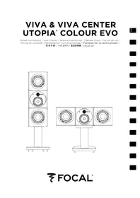 Notice FOCAL VIVA UTOPIA COLOR EVO Système home cinéma