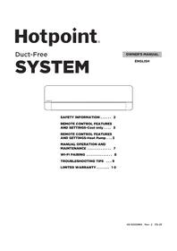 Notice HOTPOINT HW12HN2DAA Climatisation