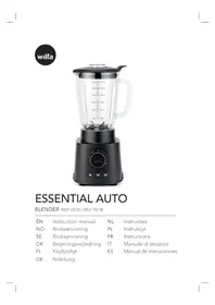 Notice WILFA ESSENTIAL AUTO RBLP-1200S Blender