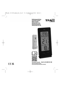 Notice TFA 30.3072.01.90 Thermomètre