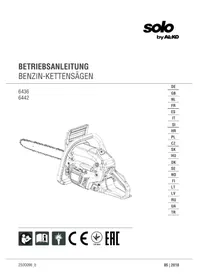 Notice SOLO 6442 Scie