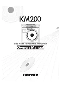 Notice Hartke KM200 Recepteur