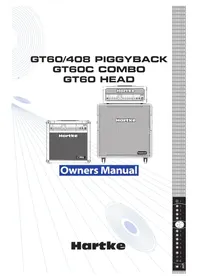 Notice Hartke GT60C Recepteur