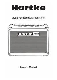 Notice Hartke ACR5 Ampli guitare