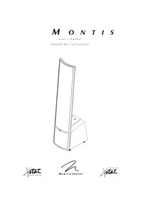 Notice Martin Logan MONTIS Non catégorisé