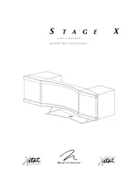 Notice Martin Logan STAGE X Non catégorisé