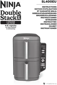 Notice NINJA DOUBLE STACK XL SL400EU Friteuse