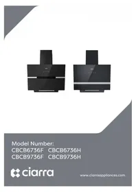 Notice CIARRA CBCB6736F Hotte