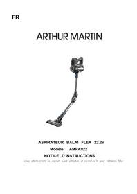 Notice ARTHUR MARTIN AMPA922 Aspirateur