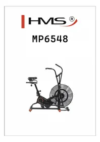 Notice HMS Premium MP6548 Formateur de vélo d'intérieur