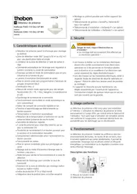 Notice THEBEN THERONDA S360-110 DALI UP Détecteur de mouvements