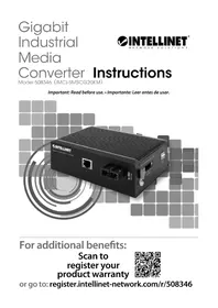 Notice Intellinet 508346 Convertisseur audio/vidéo