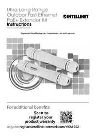 Notice Intellinet 561952 Carte réseau / adaptateur