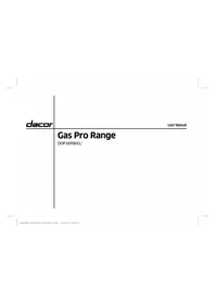 Notice Dacor DOP36T86GLS Cuisinière