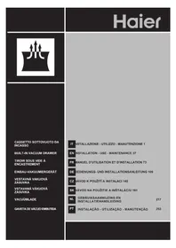 Notice HAIER HWO15NVD6XB1 Tiroir et armoire chauffants