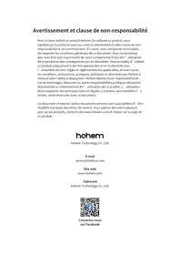 Notice Hohem ISTEADY MT2 Trépied