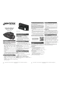 Notice NightStick TCM-10-GL Lampe