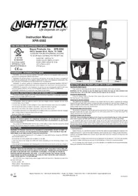 Notice NightStick XPR-5592 Lampe de poche