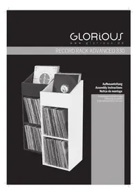 Notice Glorious RECORD RACK ADVANCED 330 Equipement DJ