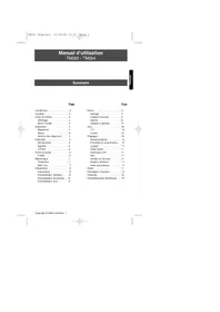 Notice LEXIBOOK TOUCHMAN TM282 Téléphone mobile