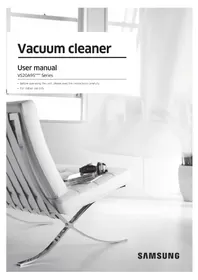 Notice SAMSUNG BESPOKE JET VS20A9580VW Aspirateur