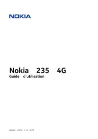 Notice NOKIA 235 4G Smartphone