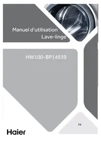Notice HAIER HW100-BP14939 Machine à laver