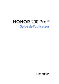 Notice HONOR 200 PRO Smartphone
