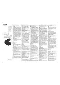 Notice EDEN ED-7013 Gaufrier