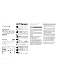 Notice SONY LKRX-2042A Accessoire de projecteur