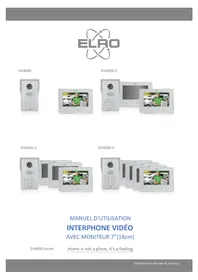 Notice ELRO DV4000 Interphone