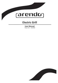 Notice Arendo 303491 Plaque de grill