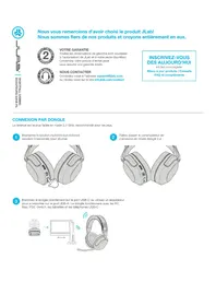 Notice JLab NIGHTFALL GAMING WIRED HEADSET Casque