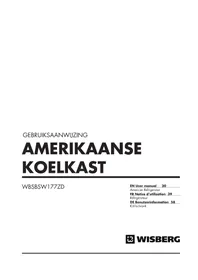 Notice Wisberg WBSBSW177ZD Réfrigérateur