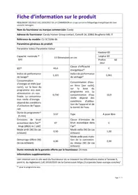 Notice CANDY CU 3C7L0W-86 Lave-vaisselle