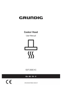 Notice GRUNDIG GDT2565XC Hotte