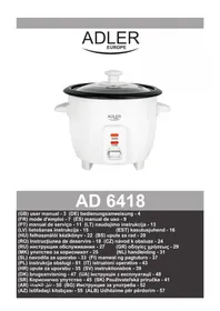 Notice ADLER AD 6418 Cuiseur à riz