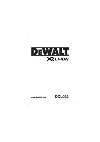 Notice DEWALT DCL023 Flash