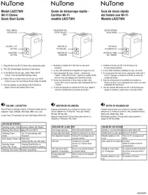 Notice NuTone LA227WH Sonnette de portes