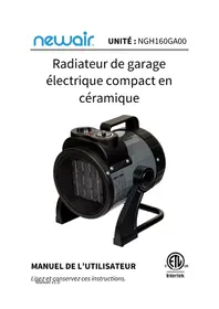Notice NewAir NGH160GA00 Chauffage