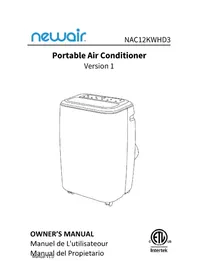 Notice NewAir NAC12KWHD3 Climatisation
