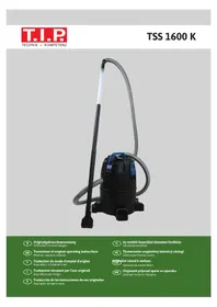 Notice T.I.P. TSS 1600 K Aspirateur