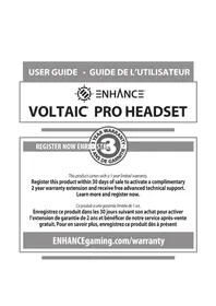 Notice Enhance VOLTAIC Casque