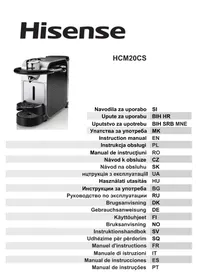 Notice HISENSE HCM20CS Machine à café