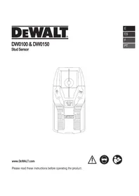 Notice DEWALT DW0100 Télémètre