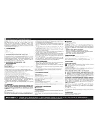 Notice Schwaiger WKB1000 013 Non catégorisé